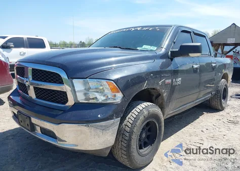 2017 Ram 1500 Slt из США, поврежденный, VIN 1C6RR7LT2HS677912